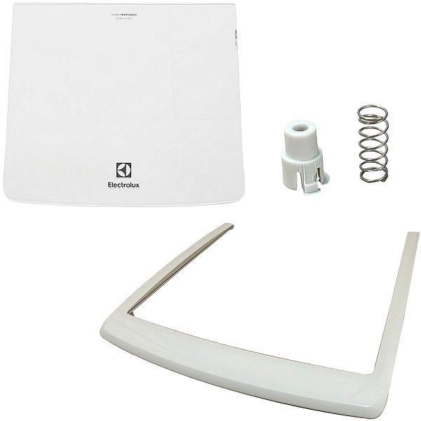 Kit Moldura Vidro e Pino da Tampa Lavadora Electrolux LT13B