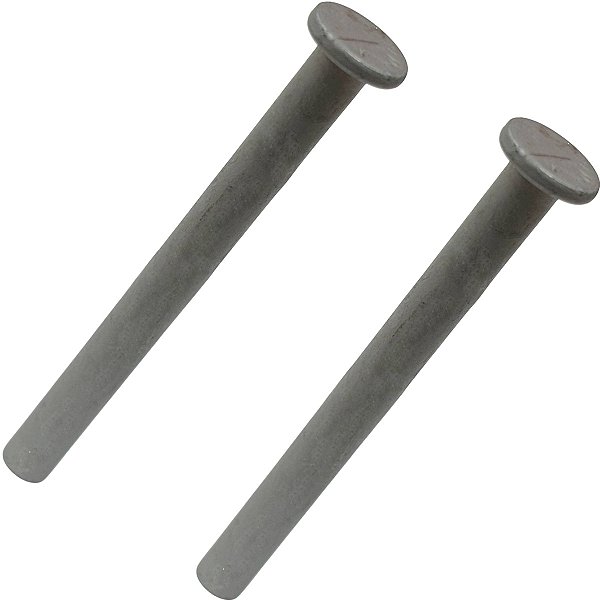 2 Eixo da Rodinha Geladeira Brastemp BRD36 BRO85 BRX50 BRM49