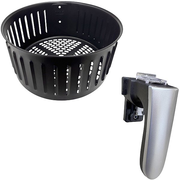 Kit Cesto e Puxador Para Air Fryer Mondial AF-31-I AF-35-BF