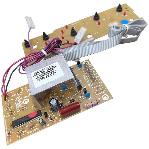 Placa Interface + Potência Para Lavadora Brastemp BWF08B