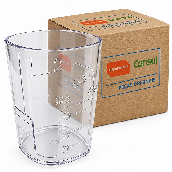 Copo Dosador Sabão Lavadora Consul CWN13 CWB08 CWB09 CWH11