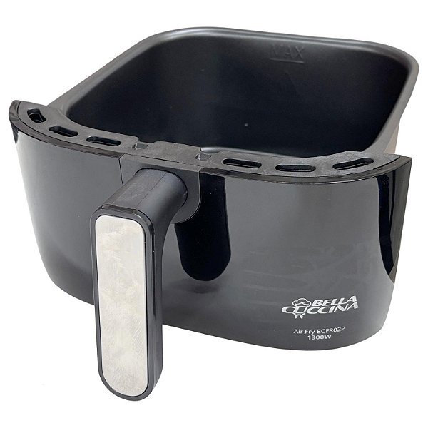 Bandeja Cuba Preta Fritadeira Air Fryer Britânia BCFR02