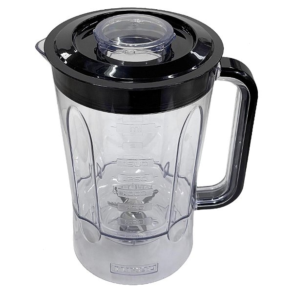 Copo Plástico Com Tampa Liquidificador Britânia BLQ1250P