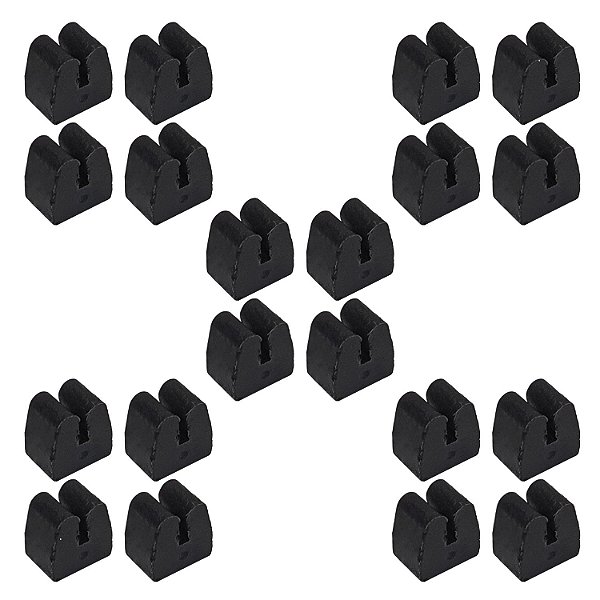 Kit 20 Borracha Da Trempe Grade P/ Fogão Cooktop Electrolux