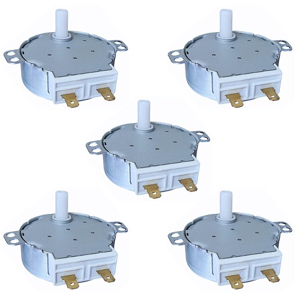 Kit 5 Motor do Prato para Microondas Fischer 127v