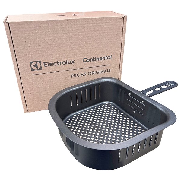 Cesto C/ Pegador Fritadeira Air Fryer Electrolux EAF90 EAF91