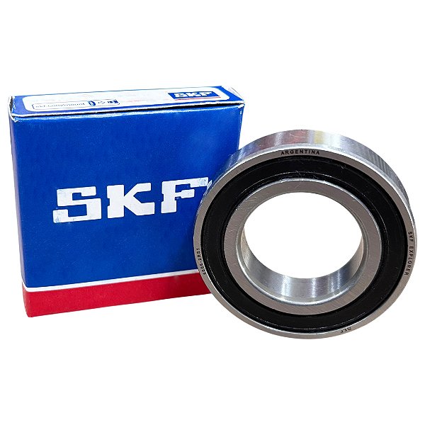 Rolamento Rígido de Esferas 6006-2RS1 SKF Com Vedação