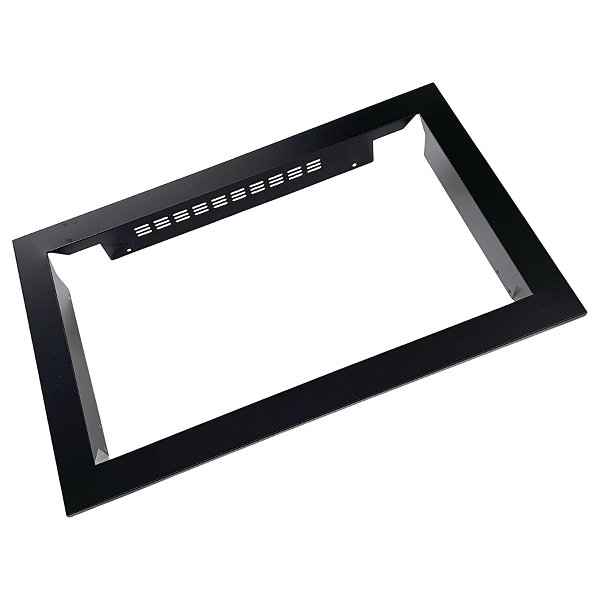 Moldura Ventilação Forno Fischer Fit Line Embutir 48L Preto