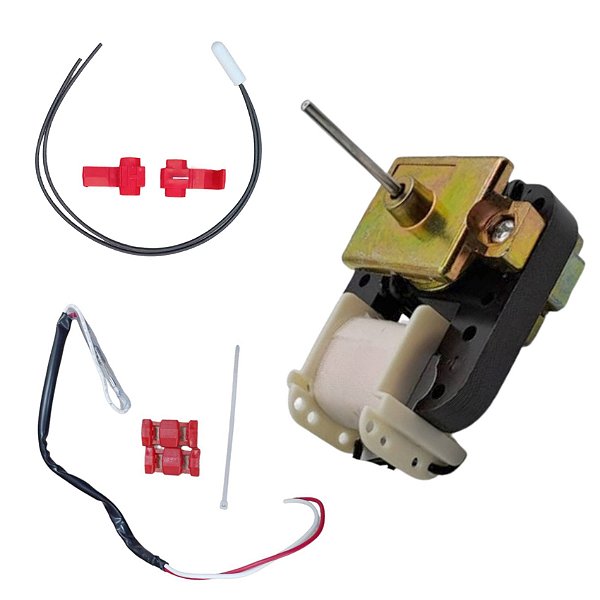 Motor + Fusível + Sensor Geladeira Electrolux DF51 DF52 127V