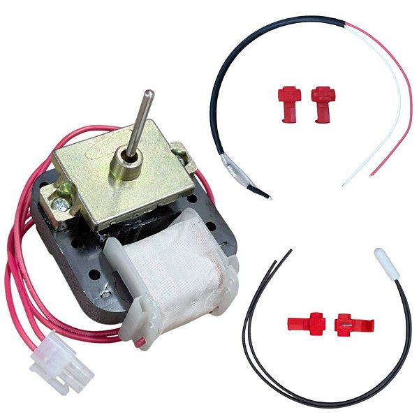 Motor + Fusível + Sensor Geladeira Electrolux Df34 Df36 220V