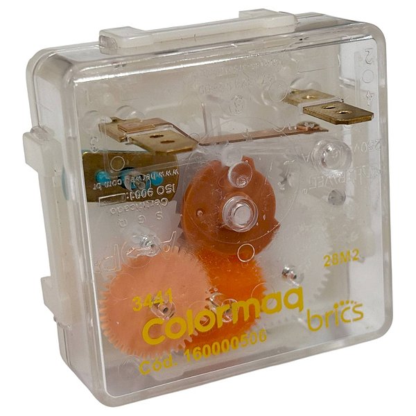 Timer Mecânico Lavadora Colormaq LCT6 LCS20,1 28 Minutos