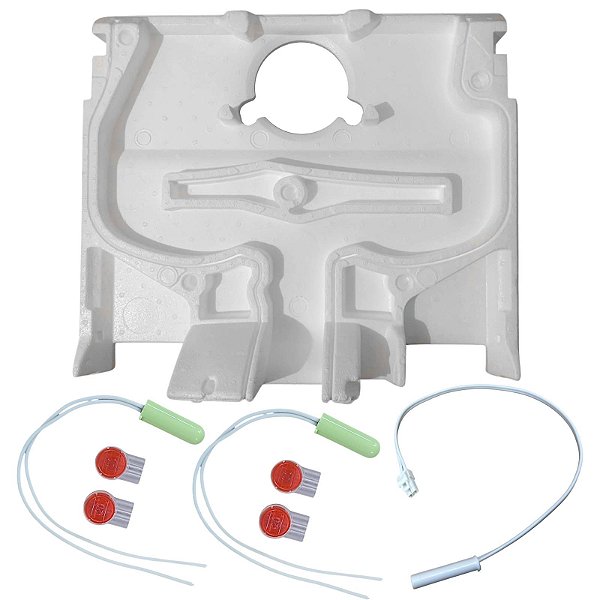 Kit Capa Isopor + Sensores Geladeira Consul CRM52 CRM54