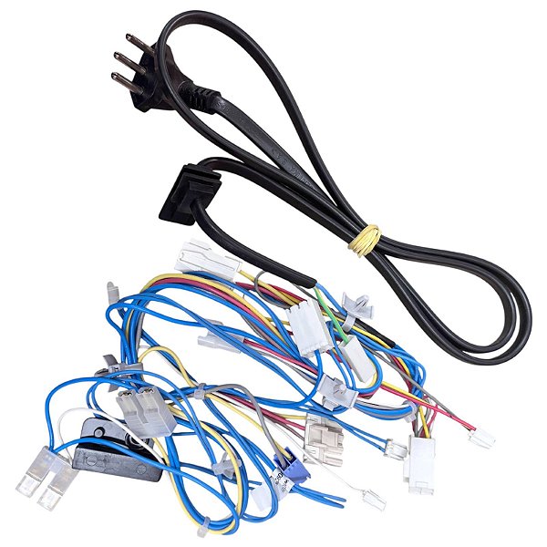 Chicote Rede Elétrica Superior Lavadora Brastemp BWH12 BWT12