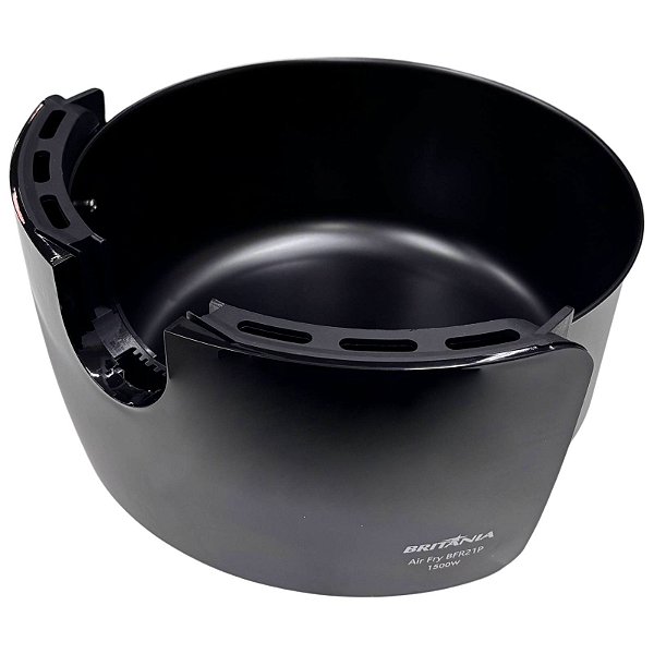 Bandeja Cuba Preta Fritadeira Air Fryer Britânia BFR21P