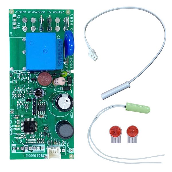 Placa Sensor Fusível Geladeira Consul CRD46 CRD49 W10678923