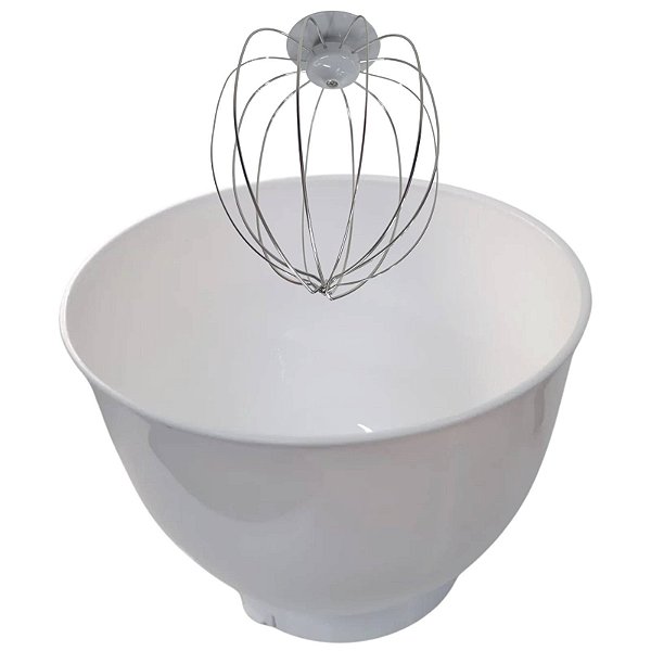 Kit Bacia Branca Batedor Batedeira Planetaria Philco PHP500