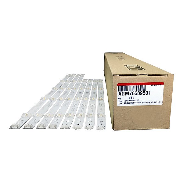 Kit Barra de Led TV LG 49UK6310PSE AGM76589501 Original