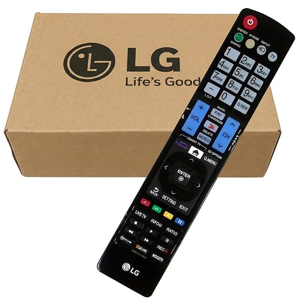 Controle Remoto Smart TV 3D LG 42sl90qd AKB74115501 Original