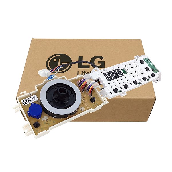Placa Interface Lavadora LG EBR33119170 CV5010WG4 CV5011TS4