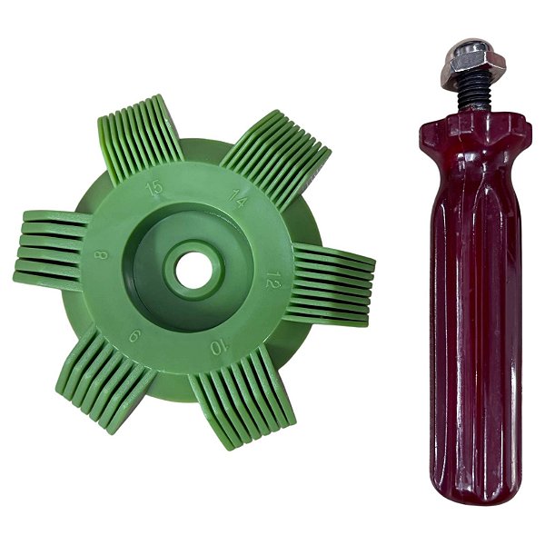 Pente 6 Pontas Para Aletas Condensador Evaporador CT351