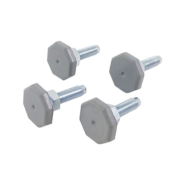 Kit 4 Pé Ajustável Lava E Seca LG CV9011EC4 WD-1485A WD10WP6