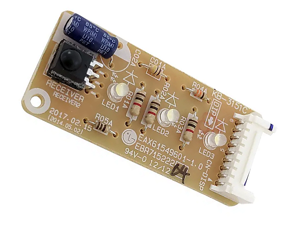 Placa Receptora Display Ar Condicionado LG USNQ182CS USNW092