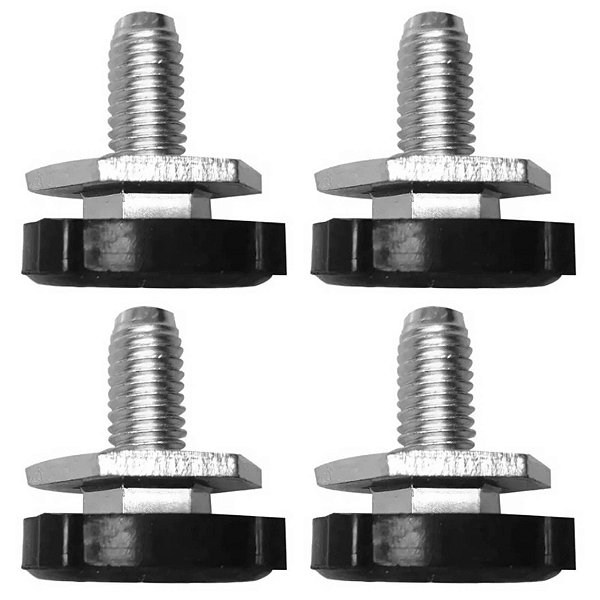 Kit 4 Pé Nivelador para Lava e Seca Samsung WD106UHS WD103U4