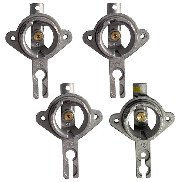 Kit Injetor Suporte 3SR + 1R Fogão Consul CD075AE CFO4 CFS5