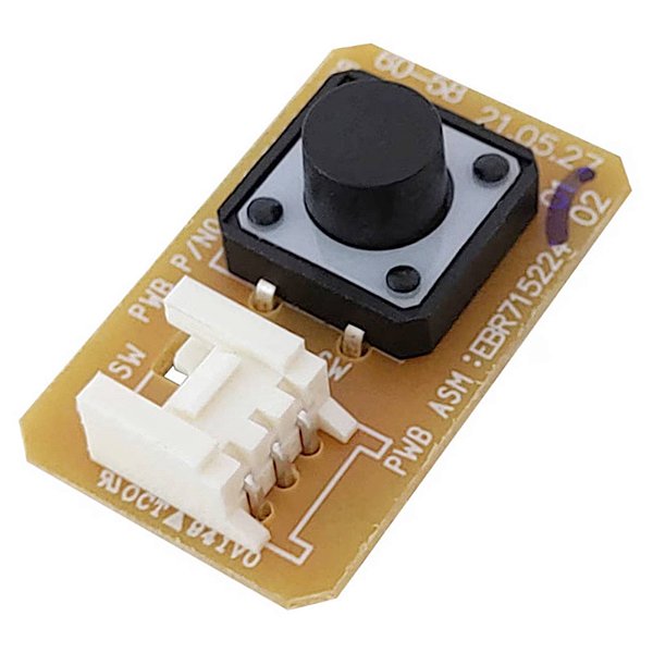 Placa Botão Ligar Ar Condicionado LG USNQ242 USNW092 USNW242