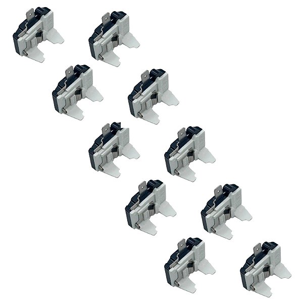 Kit 10 Protetor Térmico Compressor Geladeira Freezer 1/4