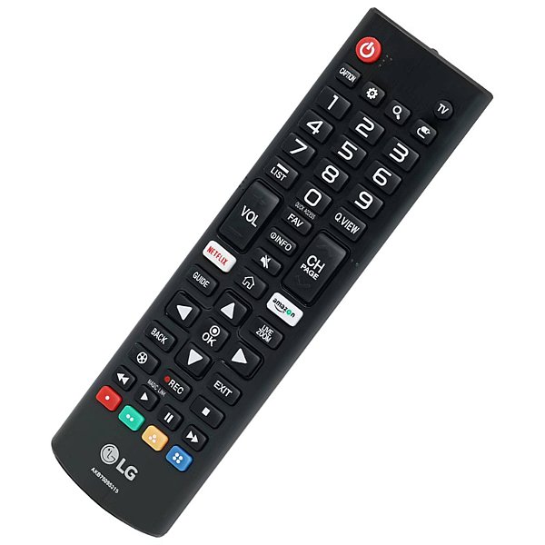 Controle Remoto Smart TV LG AKB75095315 HG32NC450 UN40JU60