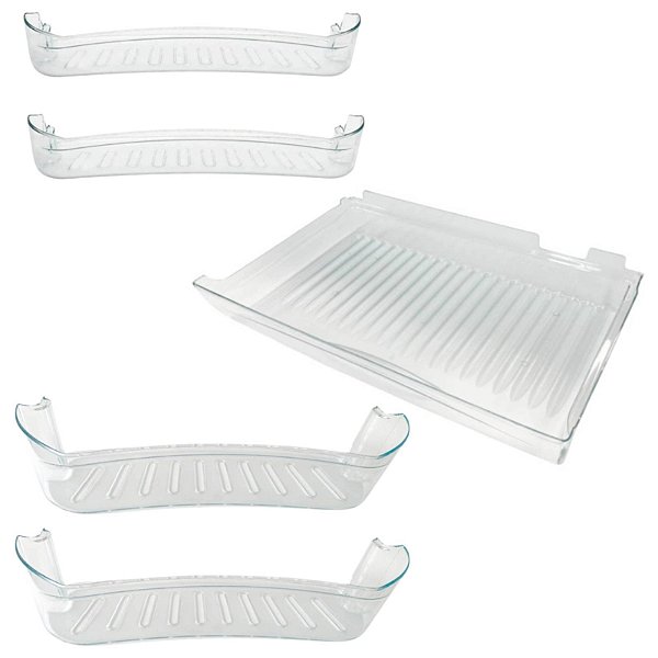 Kit Prateleiras da Porta e Extra Frio Geladeira Consul CRA30