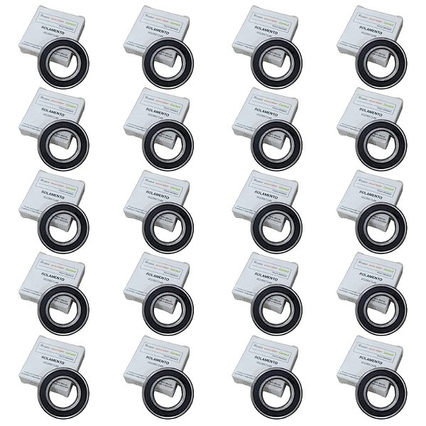 Kit 20 Rolamento 6006 2RS Lavadora Brastemp Consul Original