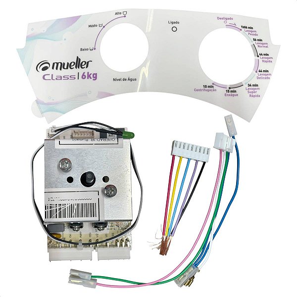 Comando Placa Lavadora Mueller Class 6kg | Bivolt | Original