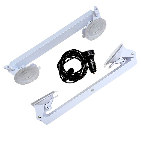 Suporte Starlink Para Teto De Carro c/ Ventosa Adaptador 12V