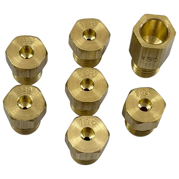 Kit Bicos Injetores Gicle GN Fogão Consul CFS5 5 Bocas