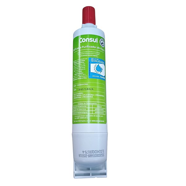 Filtro Refil Purificador Consul Cix06 Cpc31a Cpb34a Cpc31