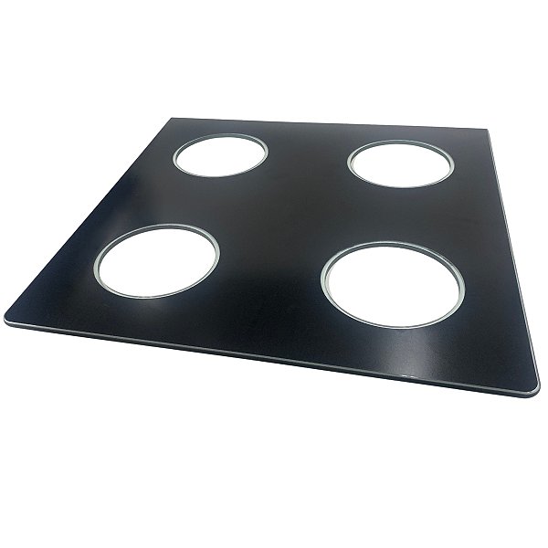 Vidro Mesa Fogão Mueller Fratello Vetro 4 Bocas de Lote