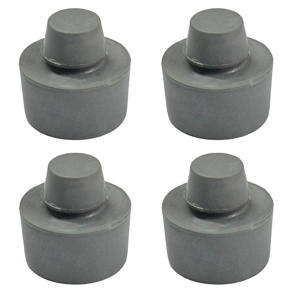 Kit 4 Pé Microondas Electrolux ME21G ME21S MEF33 MEG33 MG41R