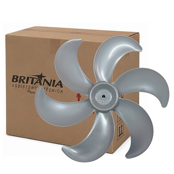 Hélice 6 Pás 30cm Ventilador Britânia Ventus B30 BVT30 FVT30