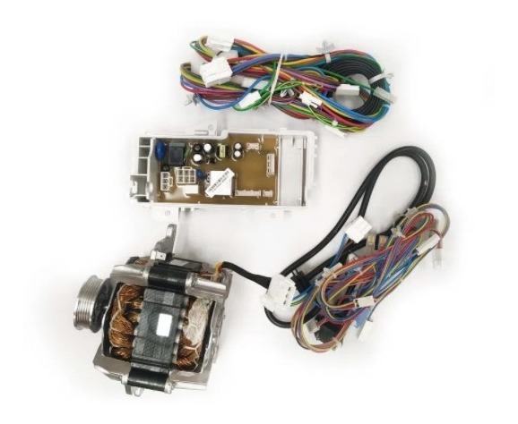 Motor + Placa Potência Lavadora Consul 15kg Cwe15abana 110v