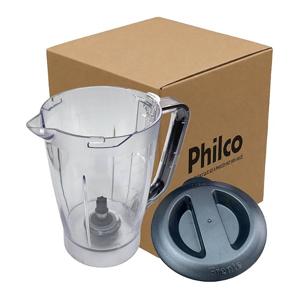 Copo + Tampa Liquidificador Philco Samurai 1700mL Original