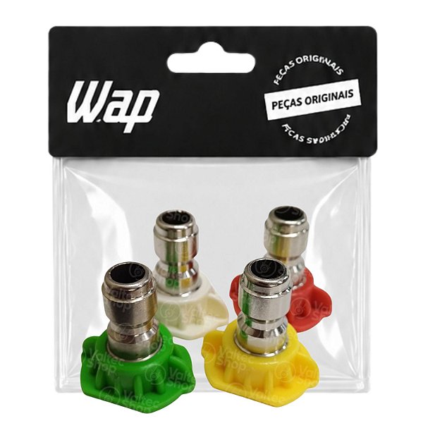 Kit 4 Bicos Lavadora De Alta-Pressão Wap 5100 Turbo Original