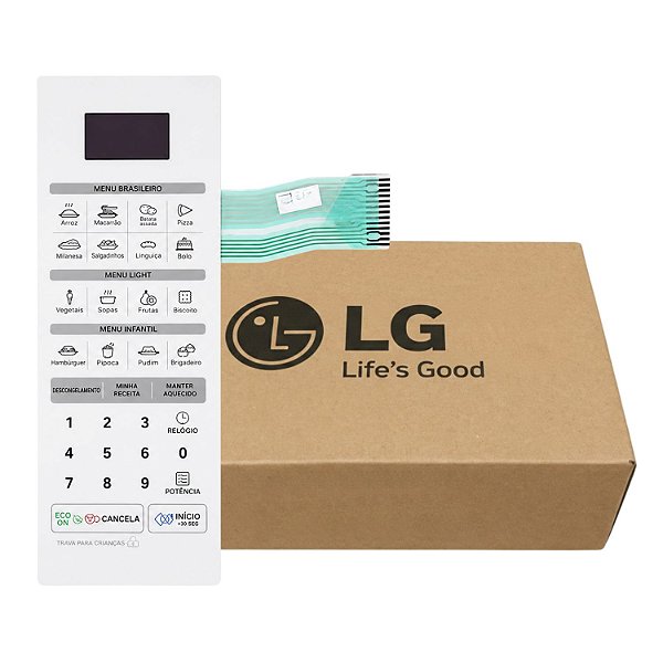 Membrana Teclado Microondas LG MS3042R MS3052R Original