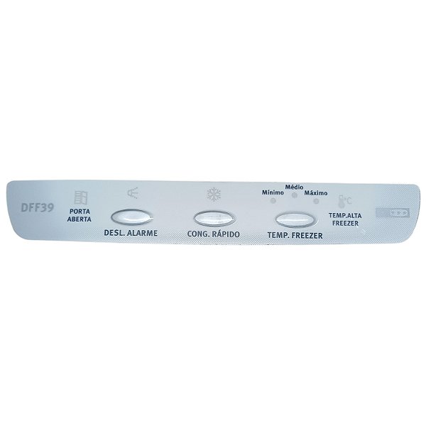 Membrana painel Controle Refrigerador Electrolux DFF39 Origi
