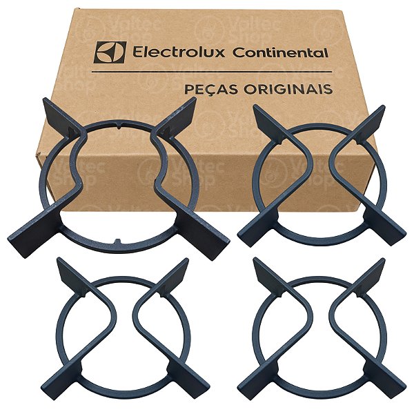 Kit 4 Trempe Com TC Fogão Cooktop Electrolux KE4GC KE5GC