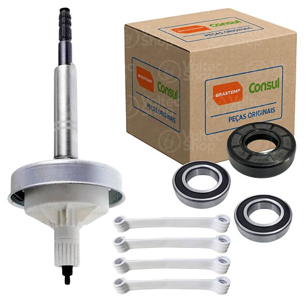 Kit Mecanismo + Tirante Para Lavadora Consul Maré Eixo Longo