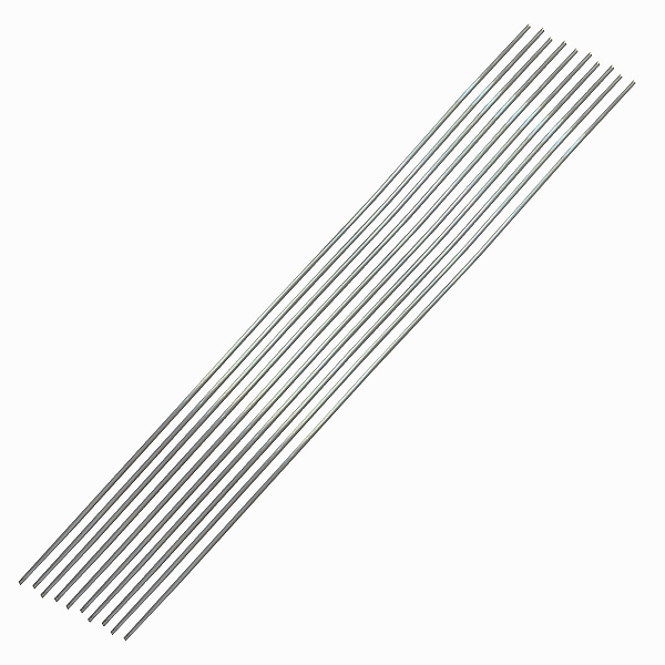 10 vareta solda foscoper 2,40mmx460mm solda cobre
