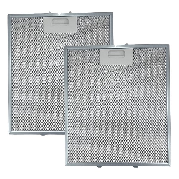 Kit 2 Filtro Alumínio Coifa Brastemp KAI90AR BAF10AR BAI60