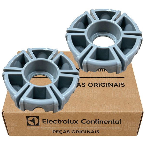 Kit 2 Pé Nivelador Geladeira Electrolux IT56S IF55 TC56 DF56